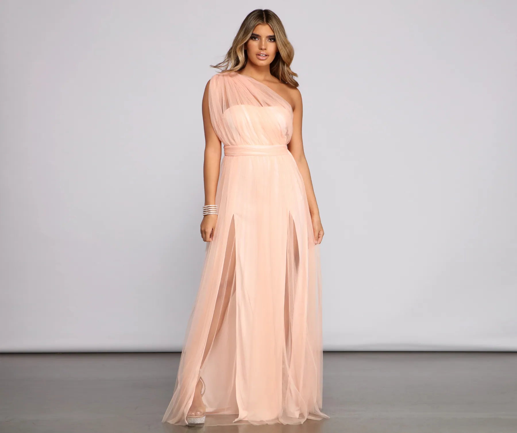 Rebecca Tulle A-Line Formal Dress - Image 6
