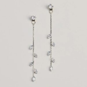 Delicate Bling Rhinestone Stud Earrings