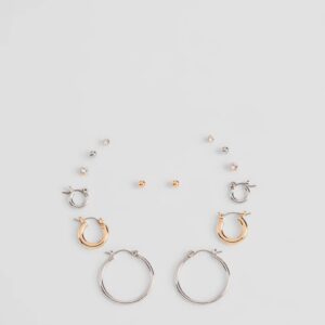 Center Of Attention Seven-Pack Earrings Set