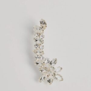 Luxe Feels Rhinestone Ear Crawler Earring