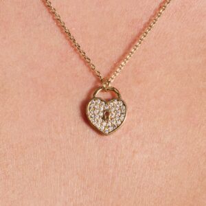 Stylish Secret Heart Locket Charm Necklace