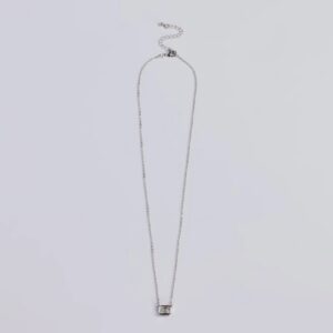 Delicate Glamour Rhinestone Pendant Necklace