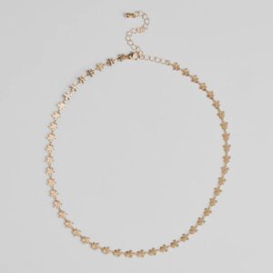 Pretty Chic Floral Chain Necklace