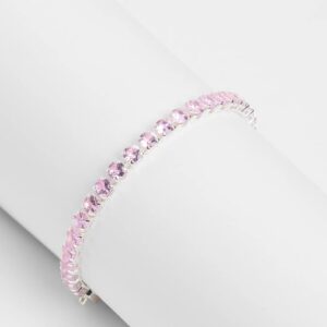 Glitzy Shine Cubic Zirconia Tennis Bracelet