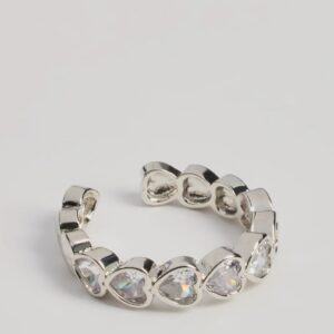 Enchanted Moment Cubic Zirconia Open Heart Ring