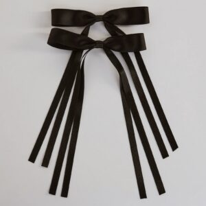 Adorable Style Two-Pack Hair Bow Ribbon Set