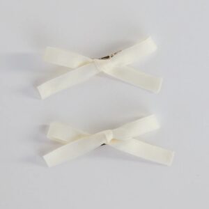 Dainty And Chic Short Hair Bow Clip Set