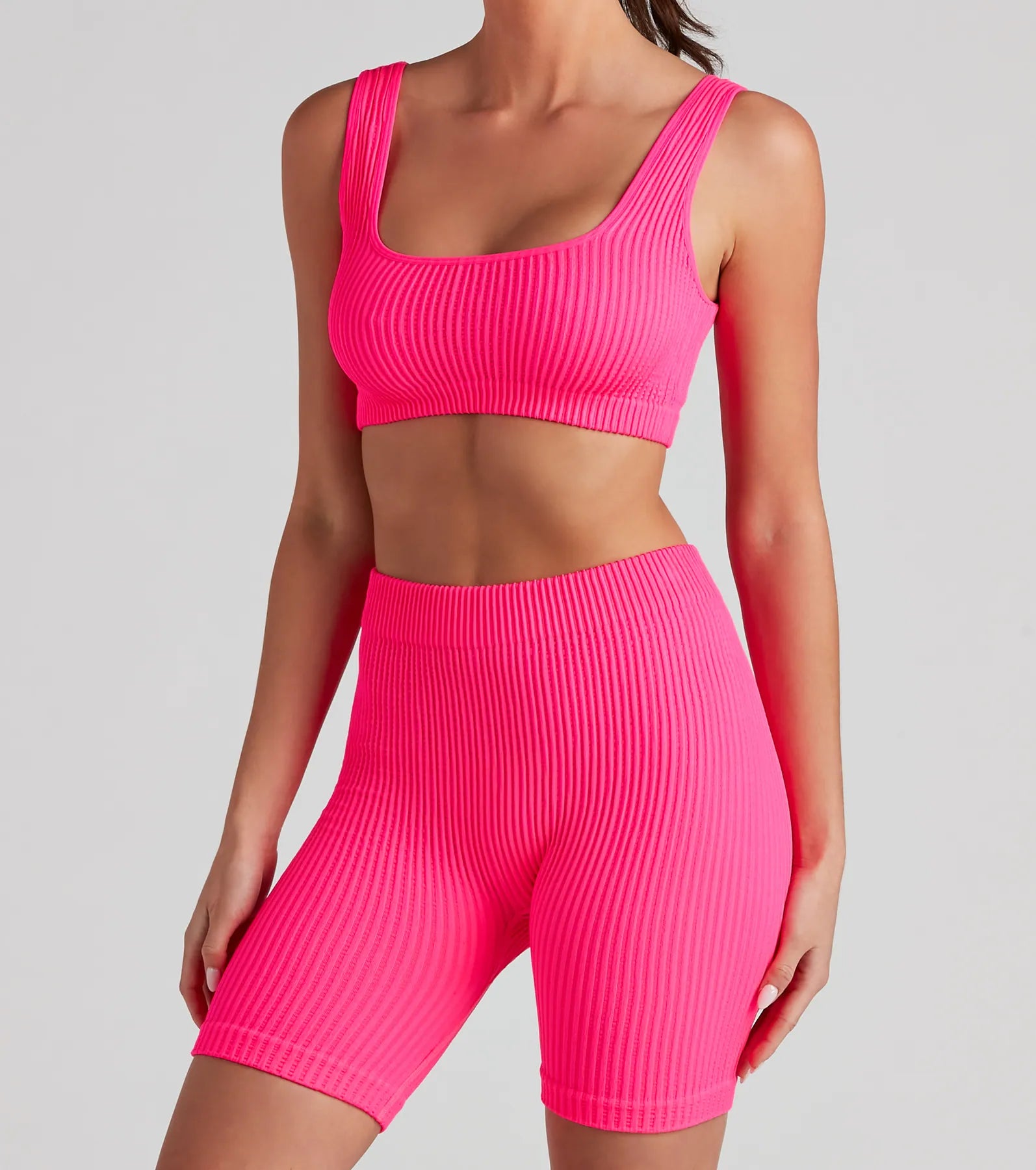 Life Of Leisure Rib Seamless Bra - Image 3