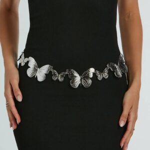 Bohemian Charm Butterfly Chain Belt