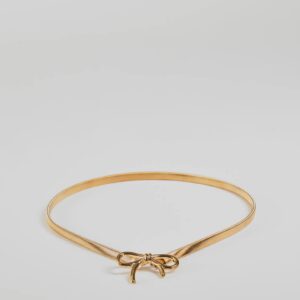 Sweetly Perfect Bow Stretch Coil Belt