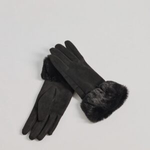 Soft Touch Faux Suede Gloves