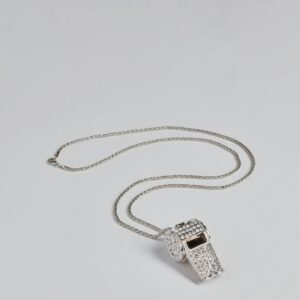 Make The Call Rhinestone Whistle