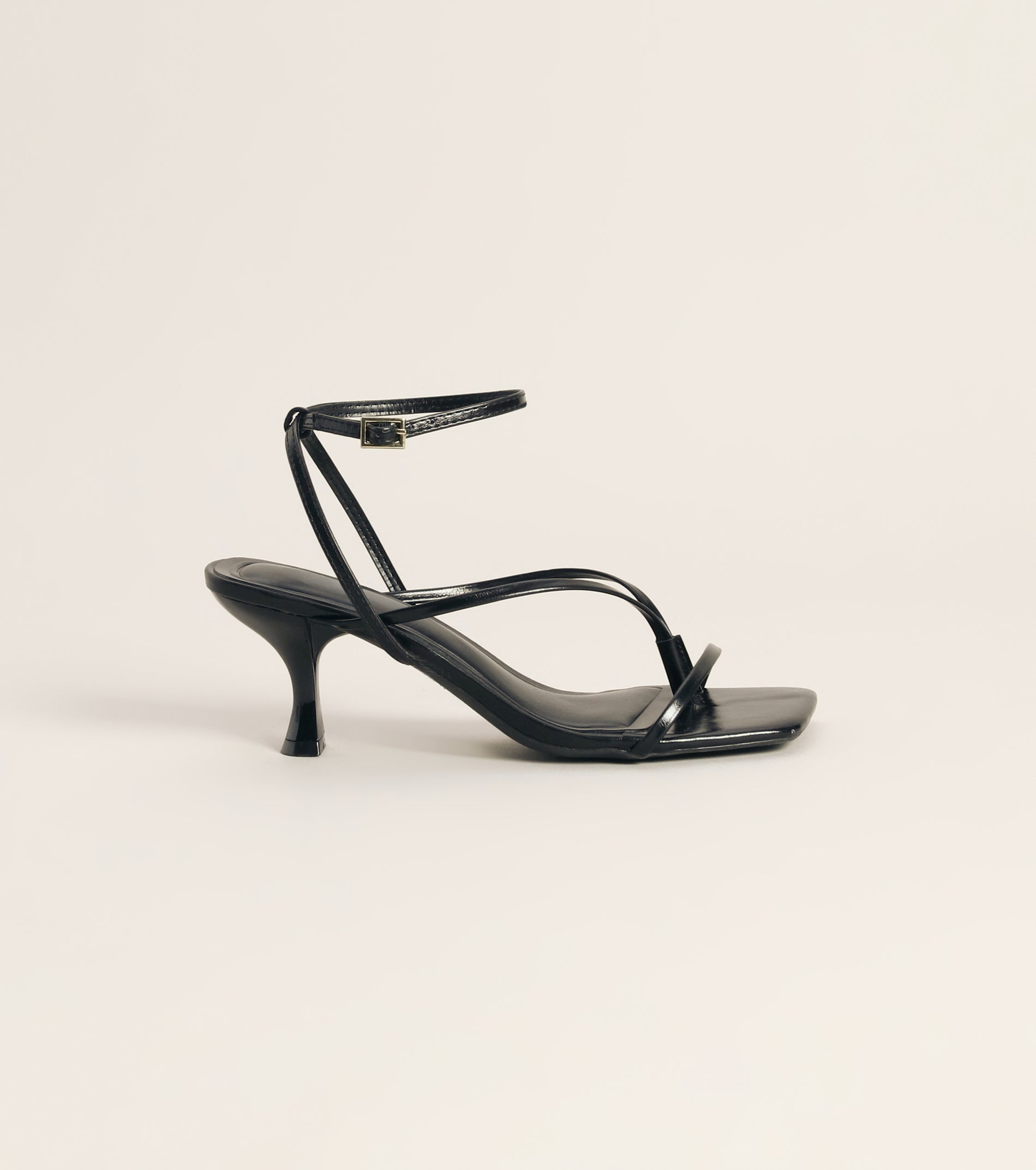 Guest List Strappy Kitten Heels