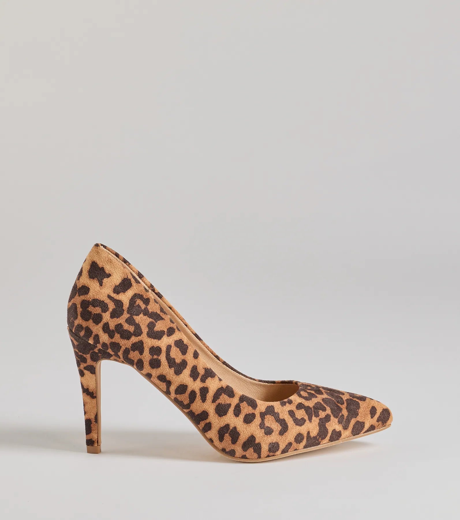 Spotted Chic Leopard Print Stiletto Pumps - Image 2