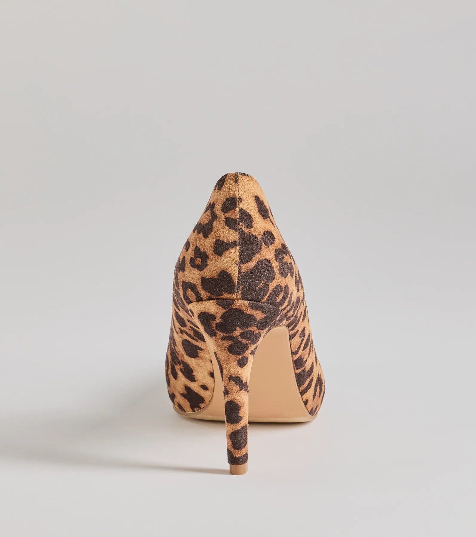 Spotted Chic Leopard Print Stiletto Pumps - Image 4