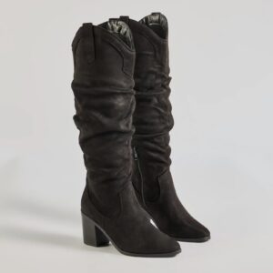 Strut In Style Slouched Under-The-Knee Boots